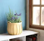 Basket | "Poire" Cedar | Round