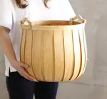 Basket | "Poire" Cedar | Round