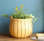 Basket | "Poire" Cedar | Round