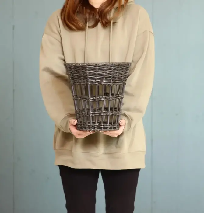 Basket | Round Utility | Graphite