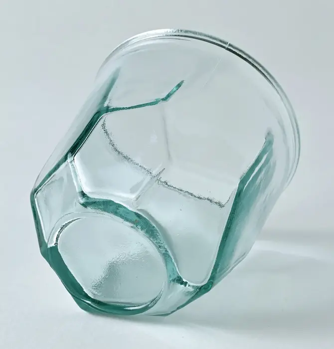 Vase | Valencia Recycled Glass | Origami