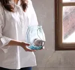 Vase | Valencia Recycled Glass | Origami
