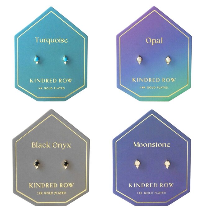 Earrings | Gemstone Stud