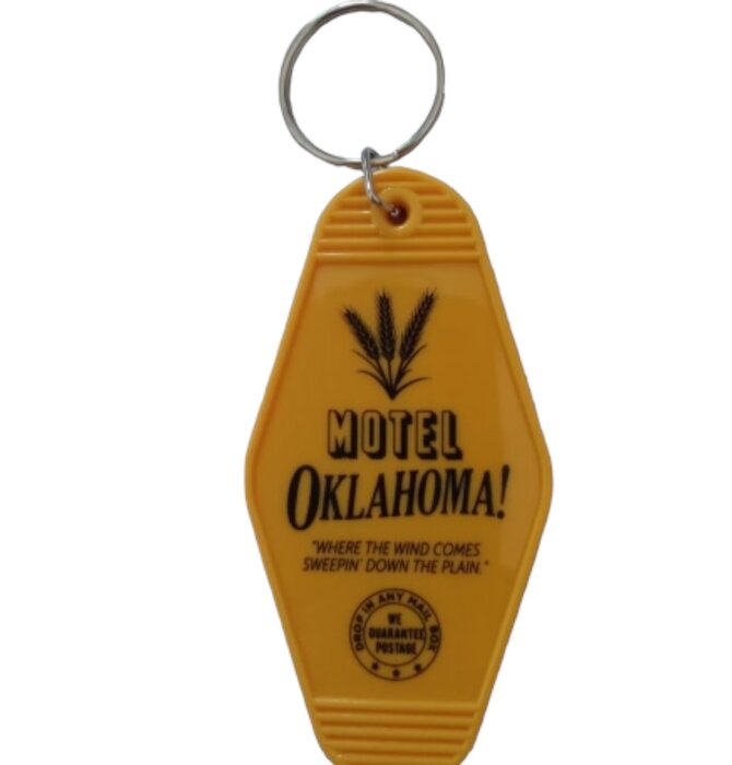 Key Tags | Vintage Motel | Oklahoma-Themed