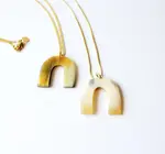 Necklace | White Pendant