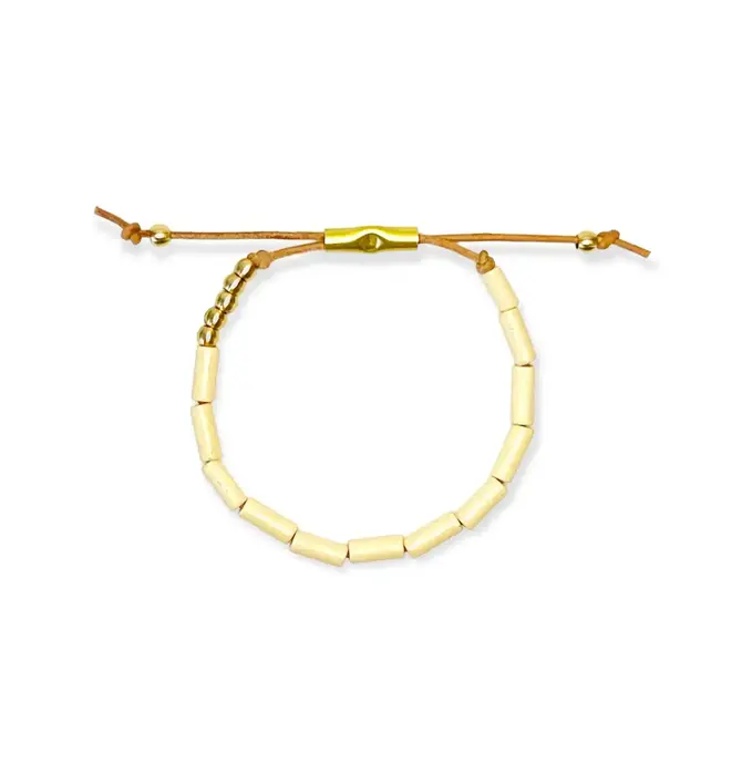Bracelet | "Ada" | Greek Ceramic Beads