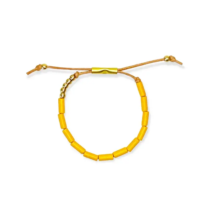 Bracelet | "Ada" | Greek Ceramic Beads