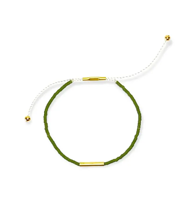 Anklet | "Irena" | Japanese Glass Beads