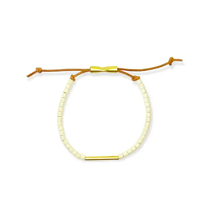 Bracelet | "Mesa" | Japanese Glass Beads