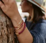 Bracelet | "Shirin" | Greek Ceramic Beads