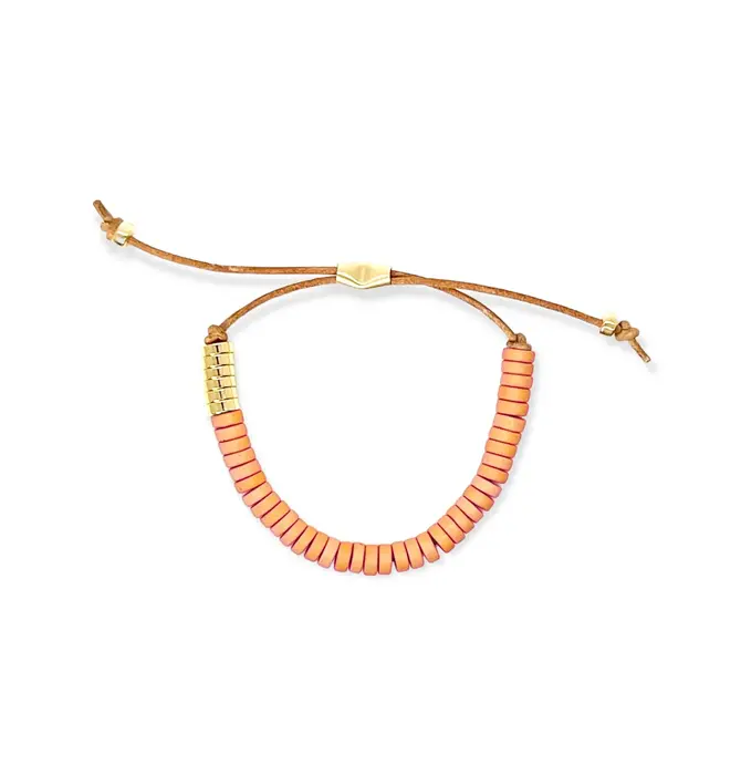 Bracelet | "Shirin" | Greek Ceramic Beads