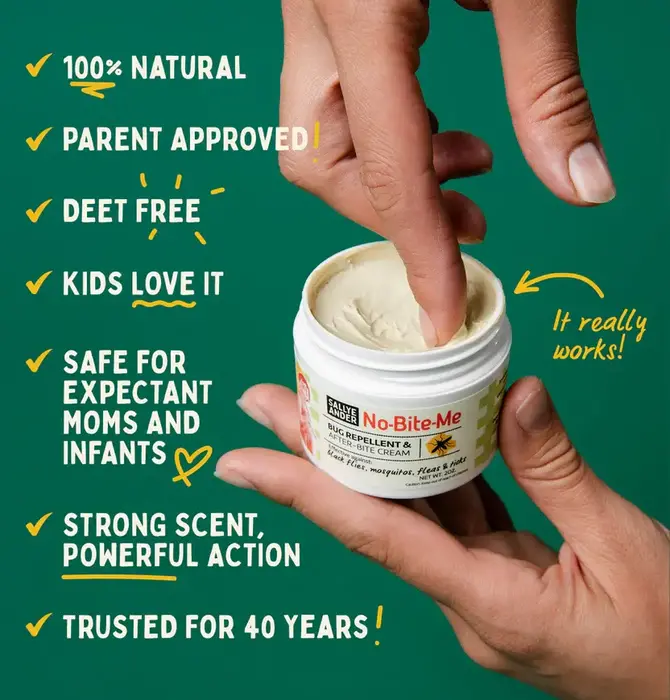 Bug Repellent Cream | No-Bite-Me