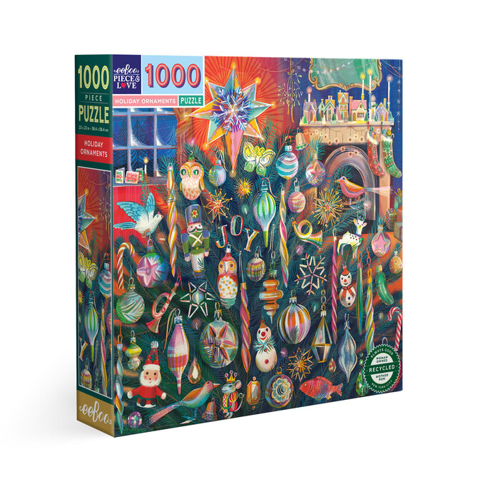 Puzzle | 1000-Piece | Holiday Ornaments