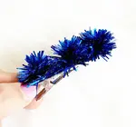 Hair Clip | Party Pom | Blue