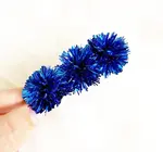 Hair Clip | Party Pom | Blue