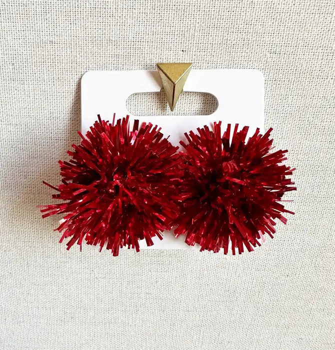 Earrings | Pom-Pom Stud