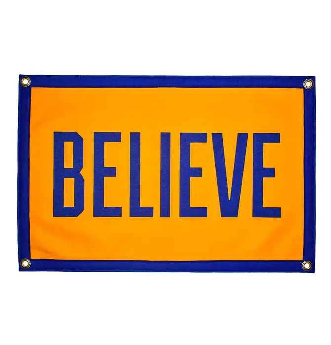 Banner | Camp Flag | Believe