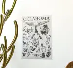 Art Print | Oklahoma Wildlife Chart