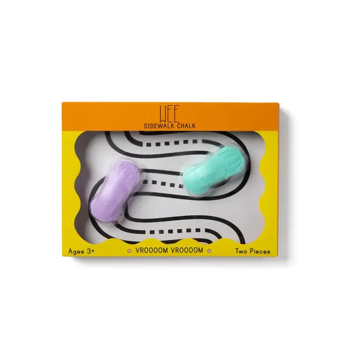 Sidewalk Chalk | "Wee" | Cars Vroooom Vroooom