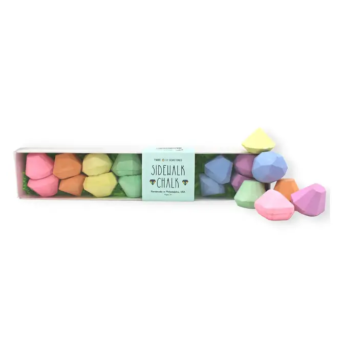 Sidewalk Chalk | Gemstones | Set of 12