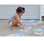 Sidewalk Chalk | Unicorn Rainbow Horns | Set of 3