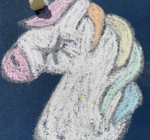 Sidewalk Chalk | Unicorn Rainbow Horns | Set of 3