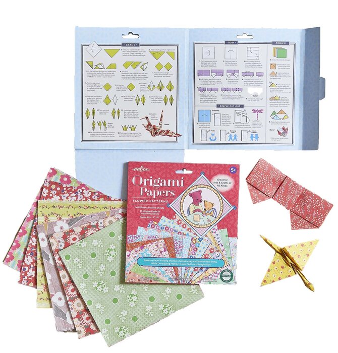 Art Set | Origami Papers | Flowers
