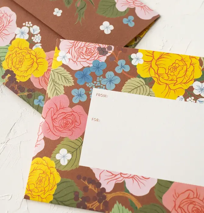 Envelopes | Set of 15 | Rose Garden