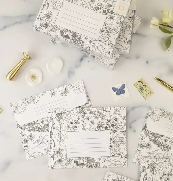 Envelopes | Set of 15 | Tree Blooms