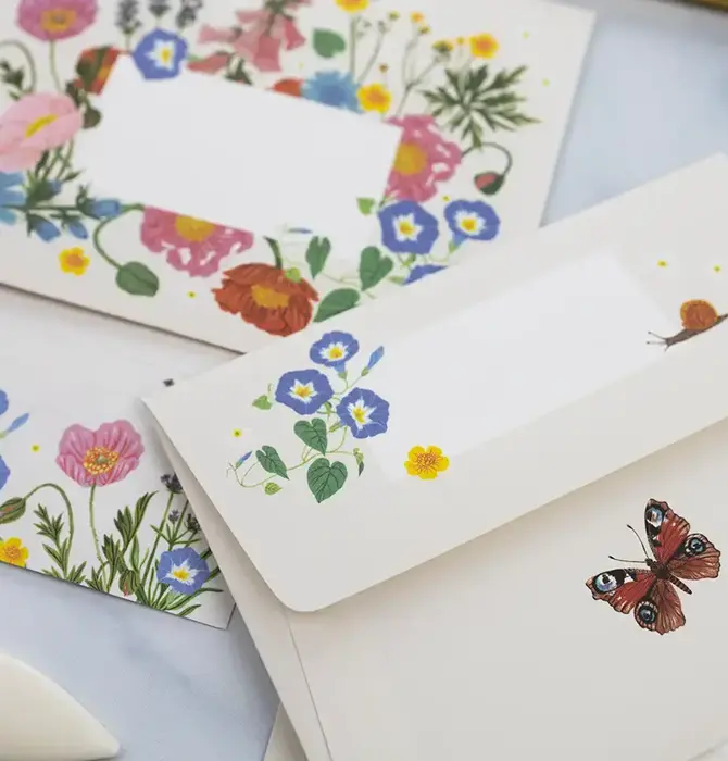 Envelopes | Set of 15 | Prairie Flowers