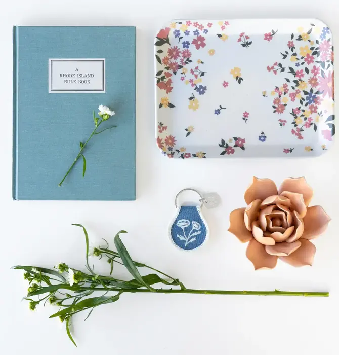Trinket Tray | Large | Cottage Floral
