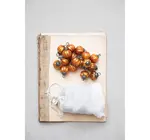 Ornament Set | Recycled Glass | Orange