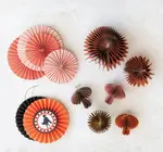 Ornament | Paper Honeycomb Mushroom (4 Colors)