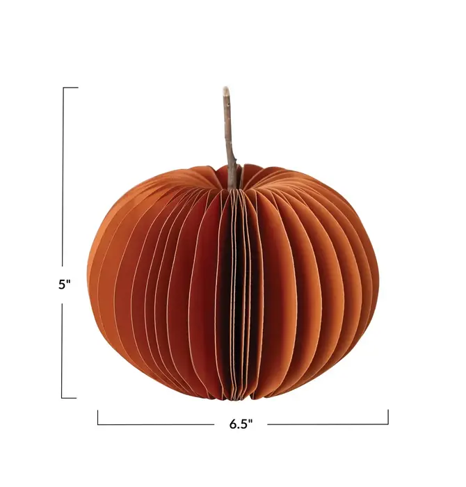 Decor | Paper Honeycomb Pumpkin