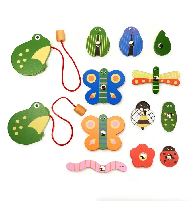 Game | Wooden Fishing | Catch a Bug