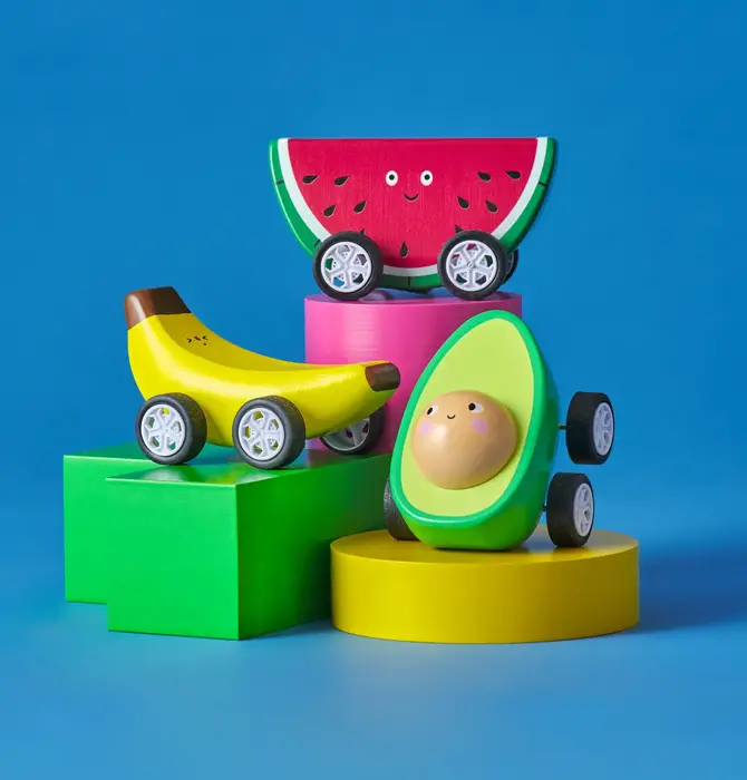Toy | Pullback Car | Fruit-Fun