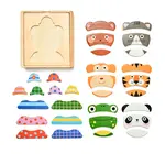 Toy | Wooden Puzzle | Animal Mix Up!