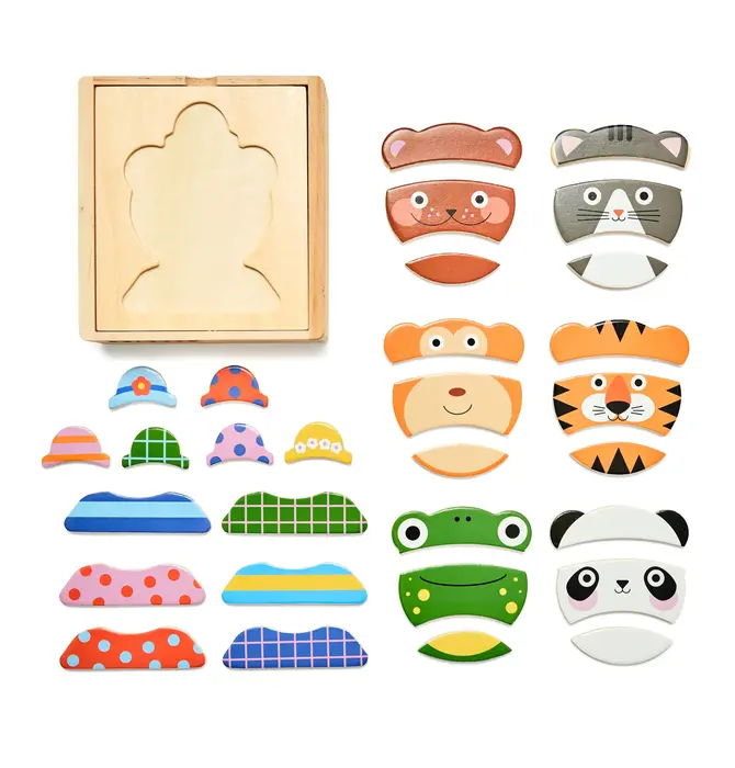 Toy | Wooden Puzzle | Animal Mix Up!