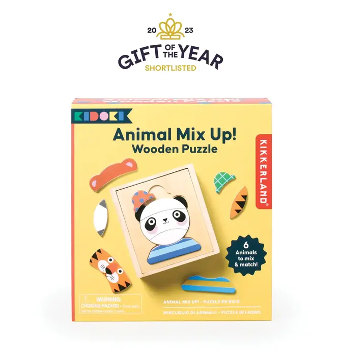 Toy | Wooden Puzzle | Animal Mix Up!