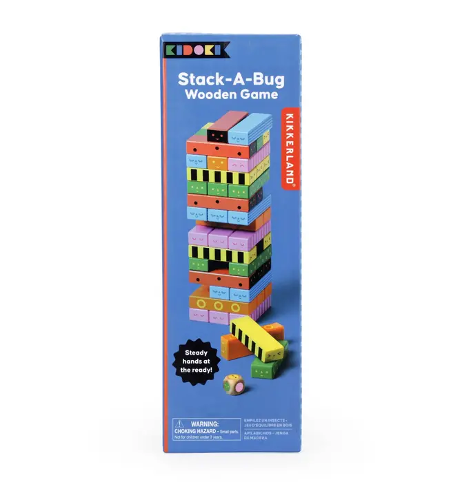 Game | Wooden Blocks | Stack-A-Bug