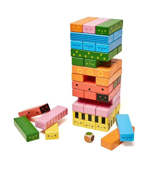 Game | Wooden Blocks | Stack-A-Bug