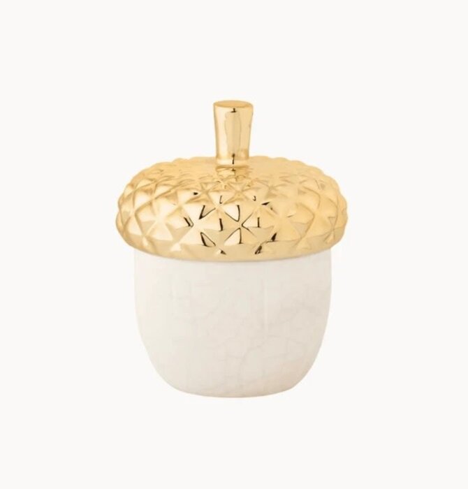 Candle | Ceramic  Acorn | Autumn Chestnut
