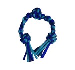Dog Toy | Knotted Rope Pull | Blue/Turquoise