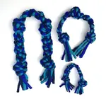 Dog Toy | Knotted Rope Pull | Blue/Turquoise