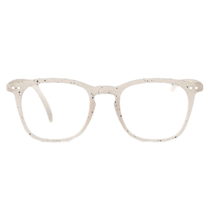 Glasses Readers | #E Trapezoid | Ceramic Beige