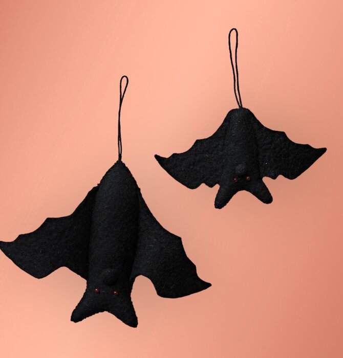 Ornament | Felt Bat