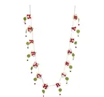 Garland | Merry Christmas | Red + White + Green Diamonds