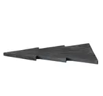 Serving + Cutting Board | Tree Shape | Mango Wood | Black