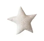 Tree Topper | Wool Felt Star | Sequins | Beige