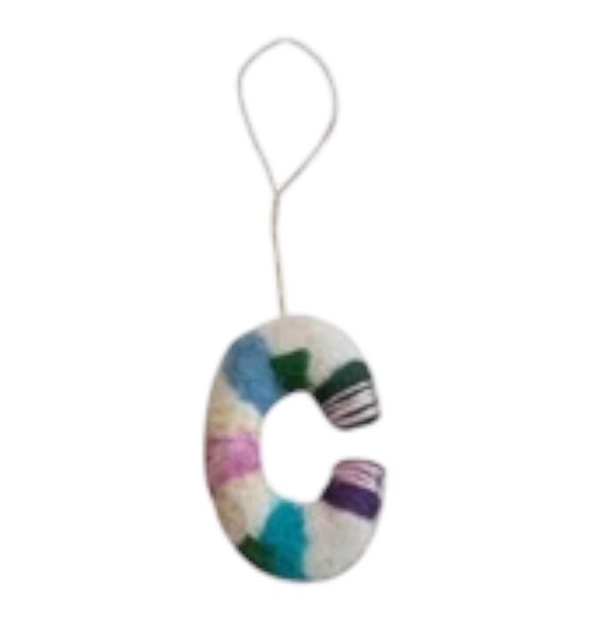 Ornament | Alphabet | Wool Felt